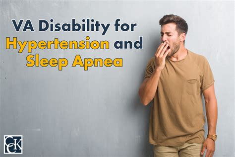 You do not have to be prescribed a CPAP machine to be service-connected for <b>sleep</b> <b>apnea</b>. . Va disability for hypertension and sleep apnea